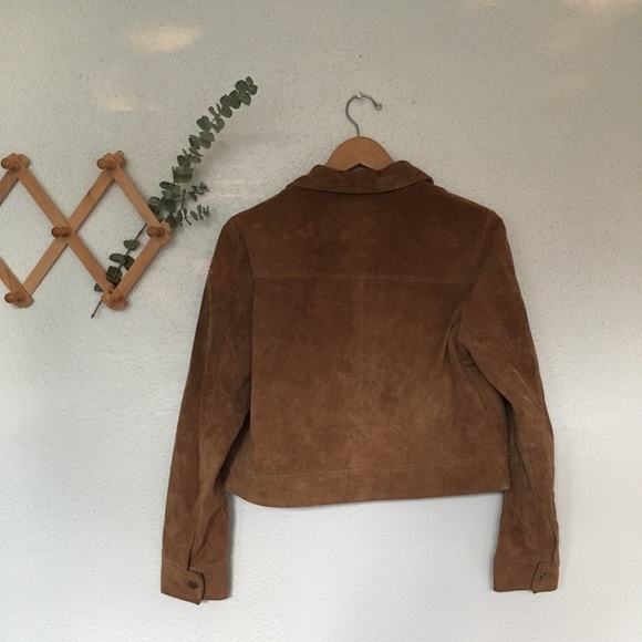 VTG Suede Leather Jacket - Picture 6 of 6